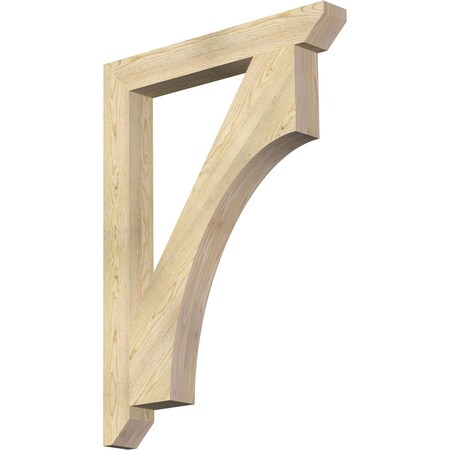 Ekena Millwork Westlake Slat Rough Sawn Bracket, Douglas Fir, 4"W x 32"D x 44"H BKT04X32X44WTL06RDF